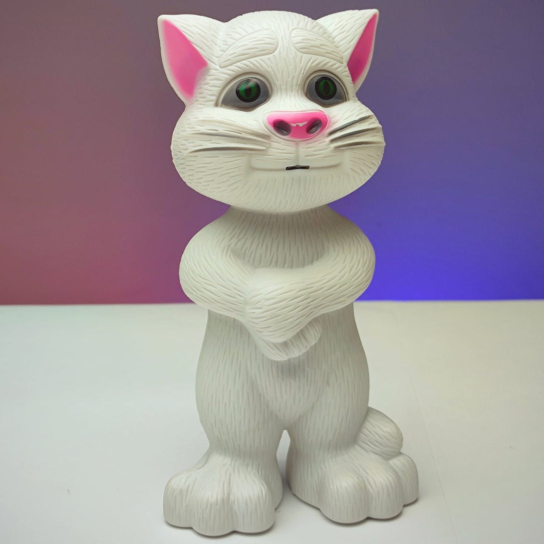 Intelligent Talking Tom Cat Toy for Kids Touch Recording Rhymes and Songs - Tootooie