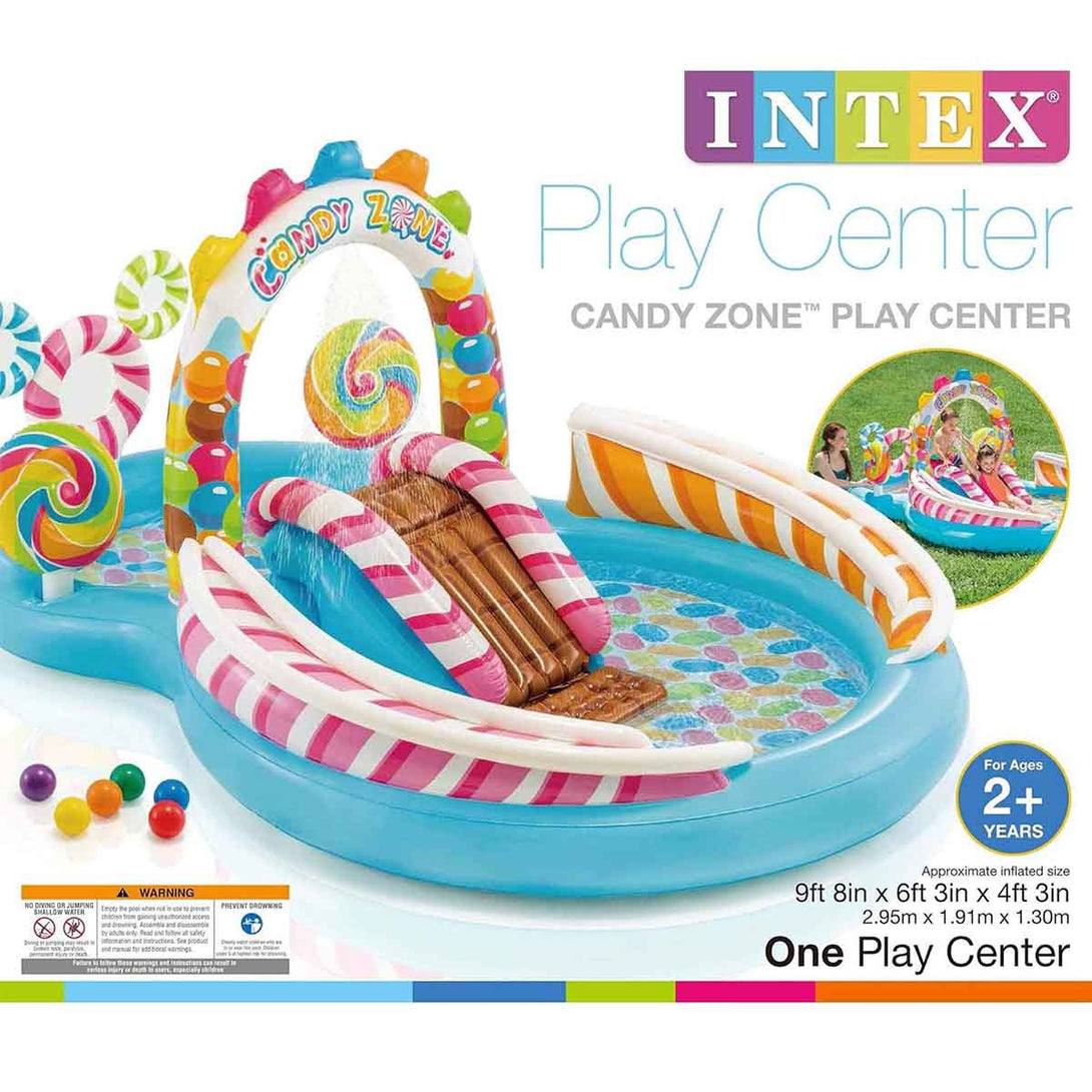 Intex Candy Zone Kids Play Centre Pool For Kids - Tootooie