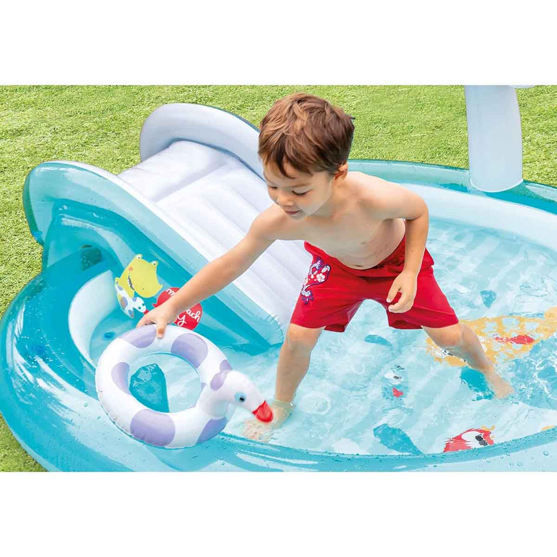 Intex Gator Inflatable Pool Play Center For Kids - Tootooie