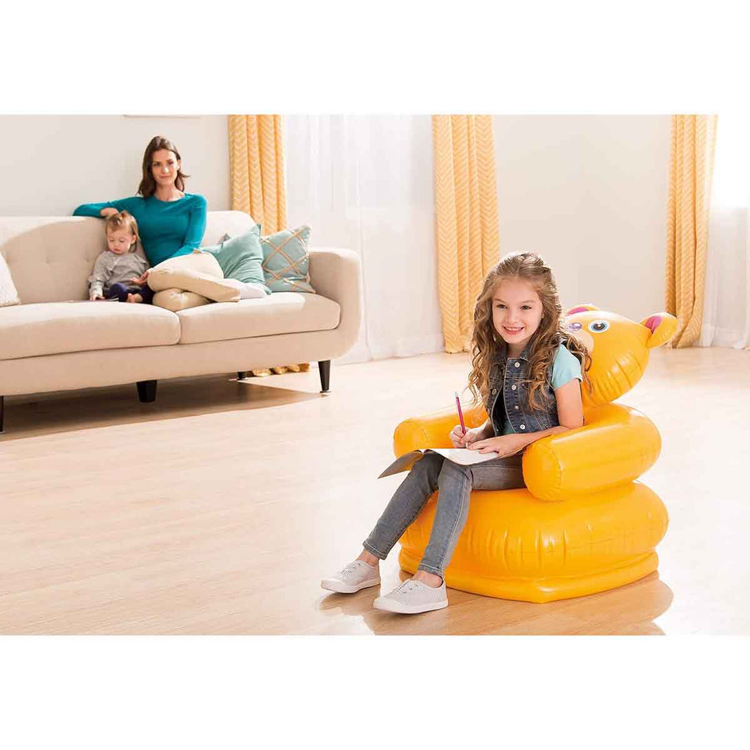 Intex Inflatable Happy Bear Chair For Kids - Tootooie