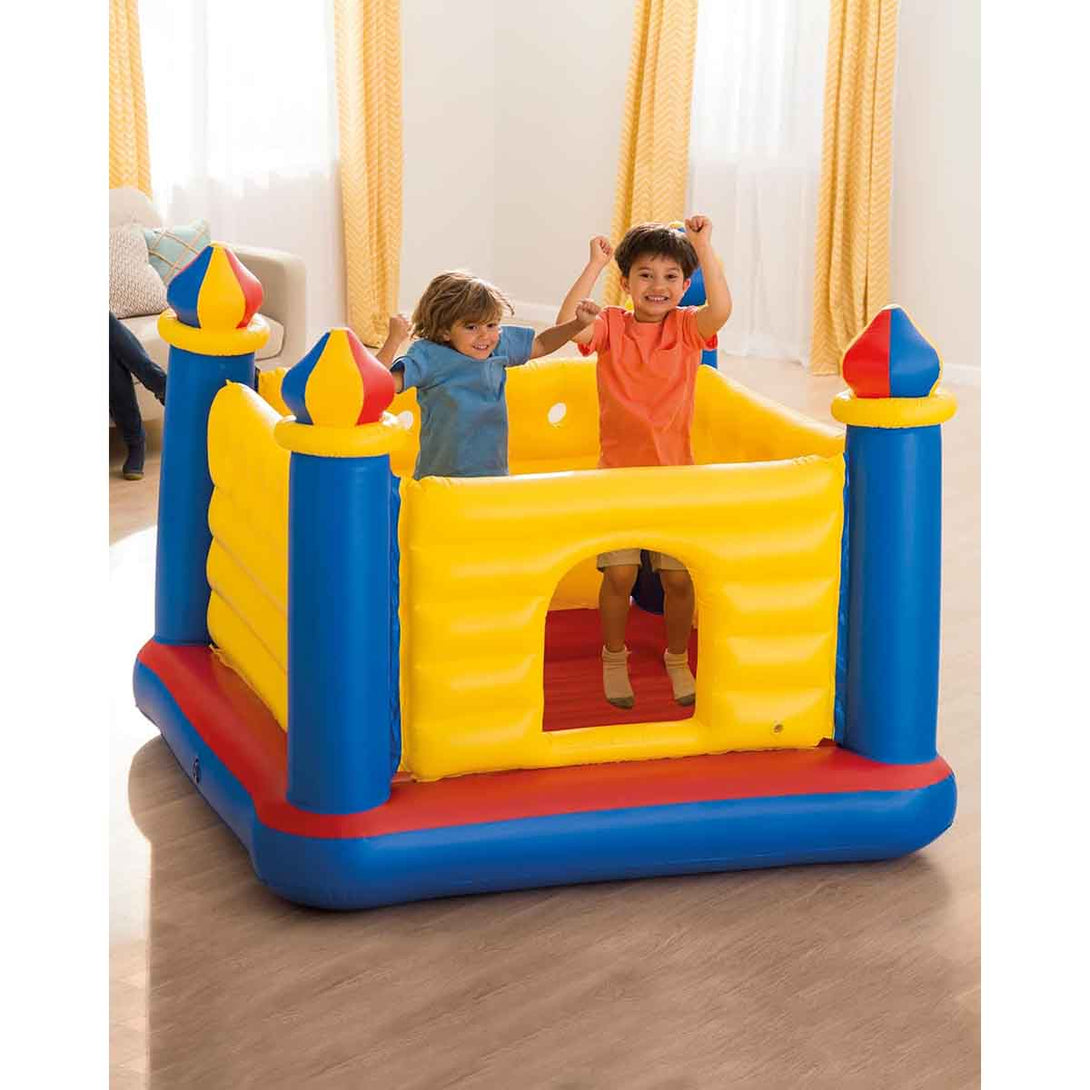 Intex Inflatable Jump-O-Lene Kids Ball Pit Castle Bouncer - Tootooie