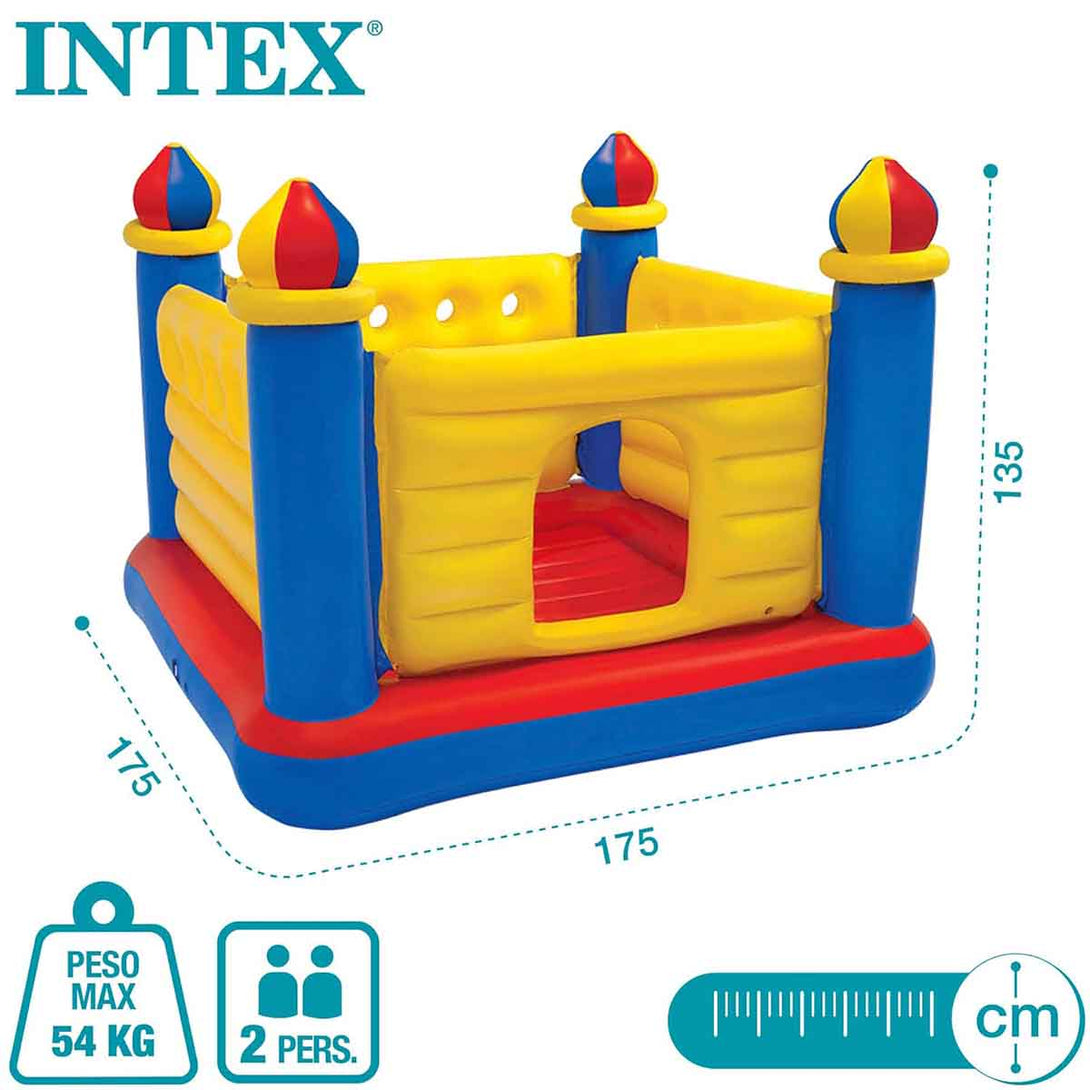 Intex Inflatable Jump-O-Lene Kids Ball Pit Castle Bouncer - Tootooie