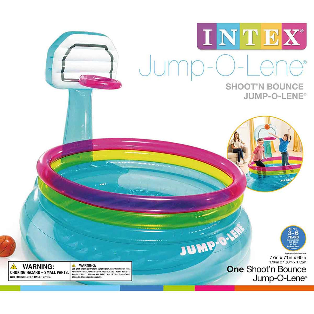 INTEX Jump D o D Lene Ring Bouncer With Basket Ball - Tootooie