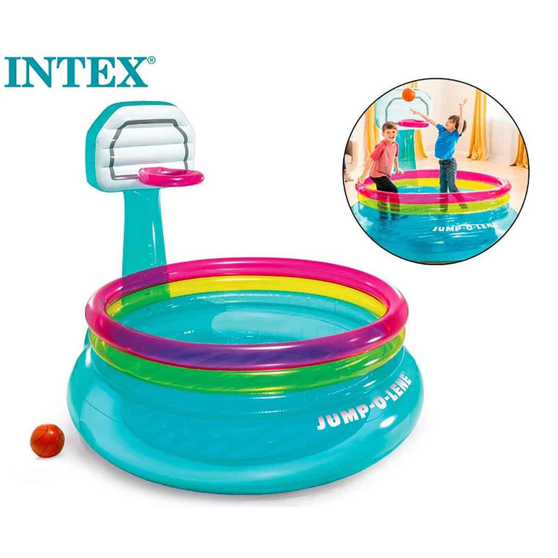 INTEX Jump D o D Lene Ring Bouncer With Basket Ball - Tootooie