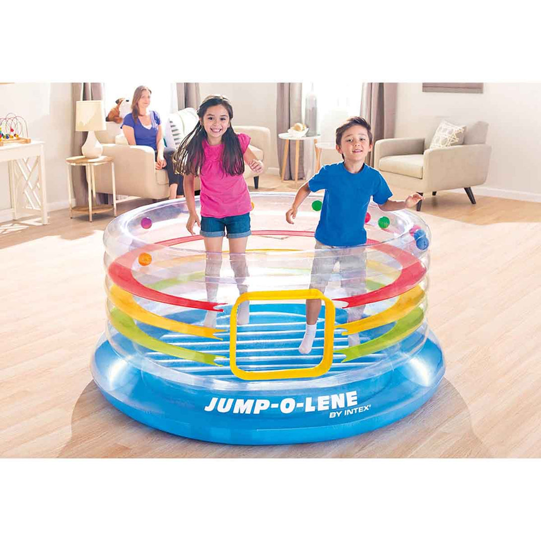 Intex Jump-O-Lene Transparent Ring Inflatable Bouncer - Tootooie