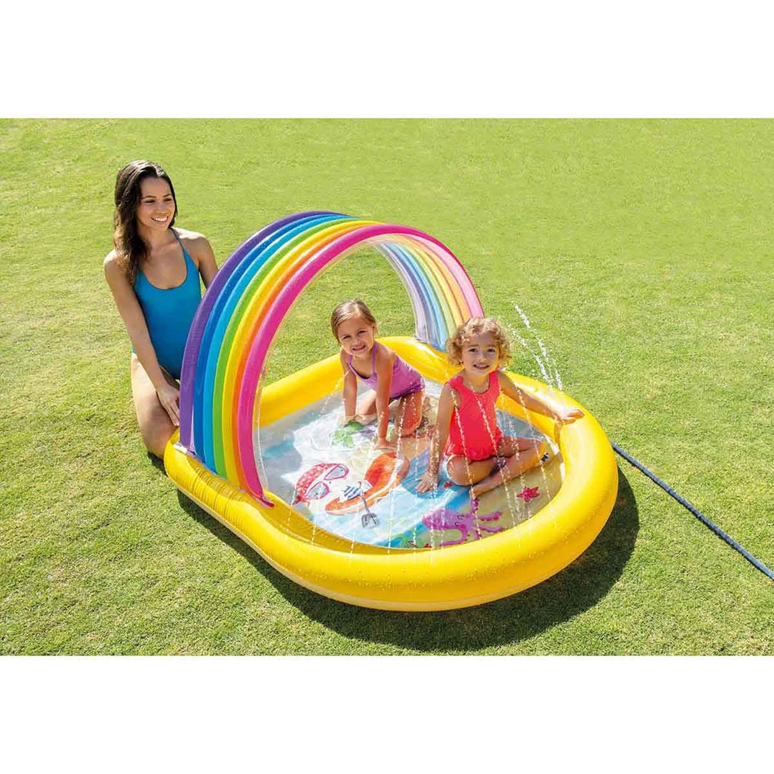Intex Rainbow Arch Spray Pool For Kids - Tootooie