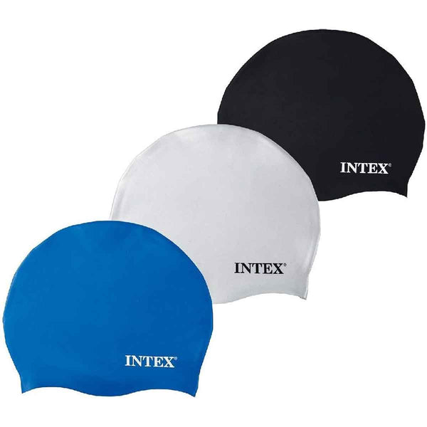 Intex Silicone Swim Cap, Assorted Colors - Tootooie