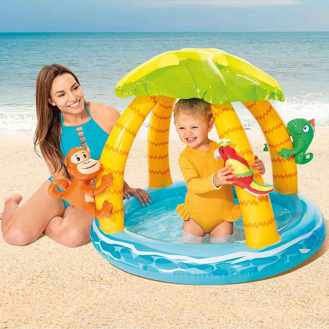 Intex Tropical Island Baby Pool For Kids - Tootooie