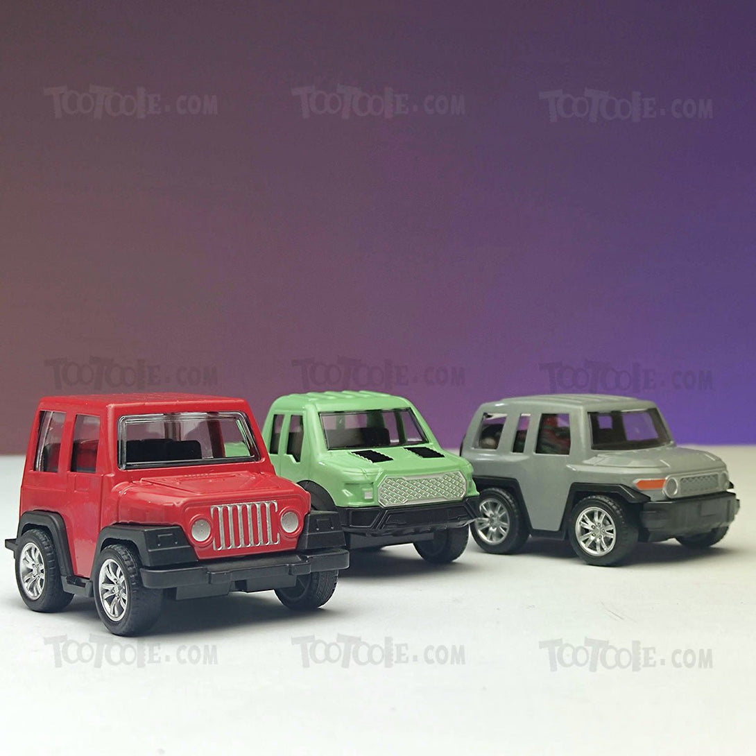 Jinlibao Die Cast Car Models for Kids w/Pull Back Function - Tootooie