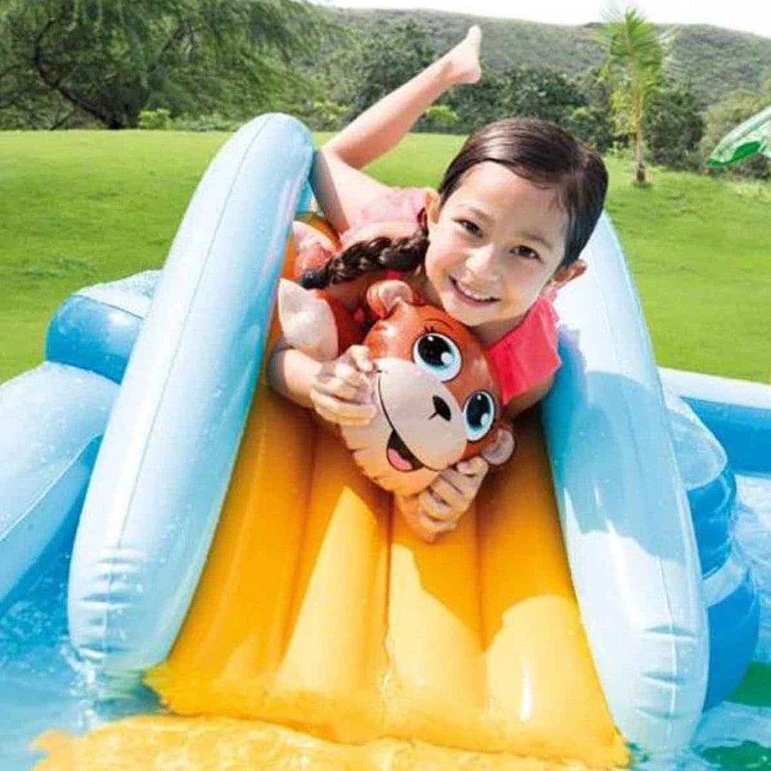 Jungle Adventure Inflatable Play Center For Kids - Tootooie