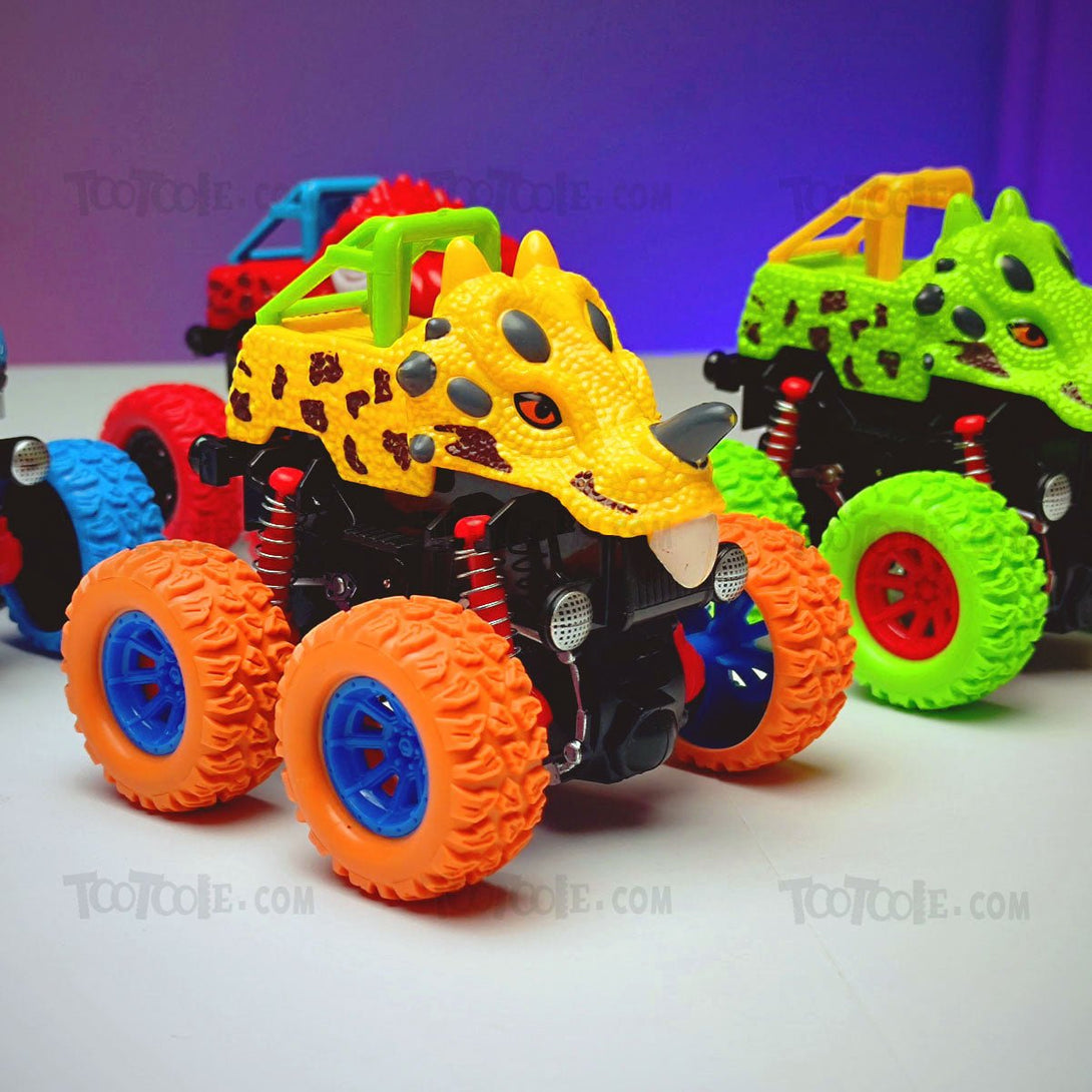Kiddie Roller DIno Push and Go Friction Powered Buggies Cars for Kids - Tootooie