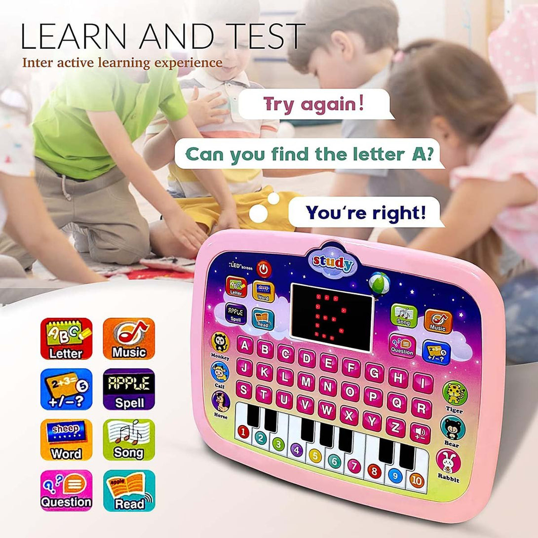 Learning Toddler Tablet Pad Machine Toy with Screen - Educational - Tootooie