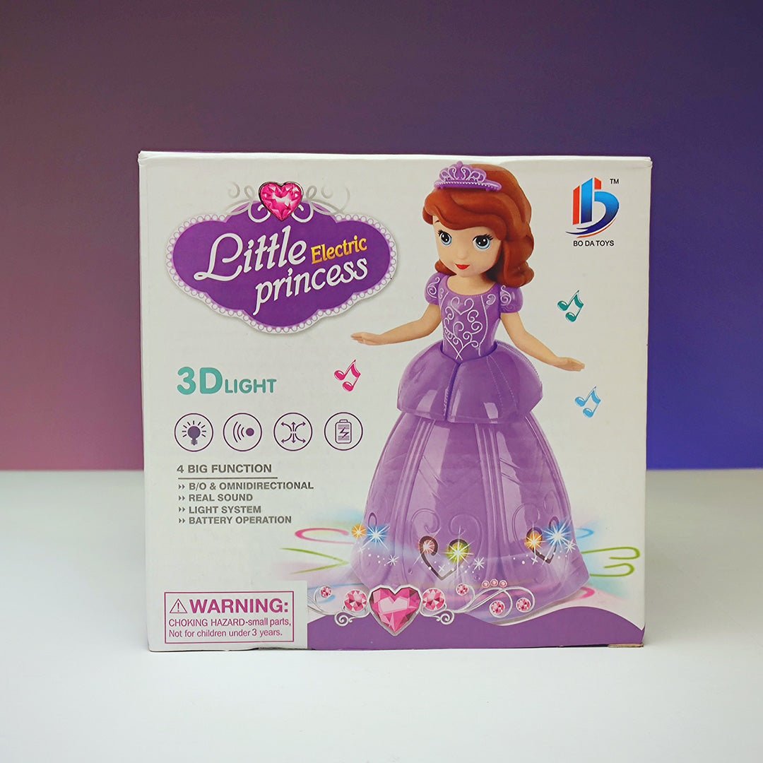 Little Electric Princess Dancing and Revolving Doll Light Projections - Tootooie