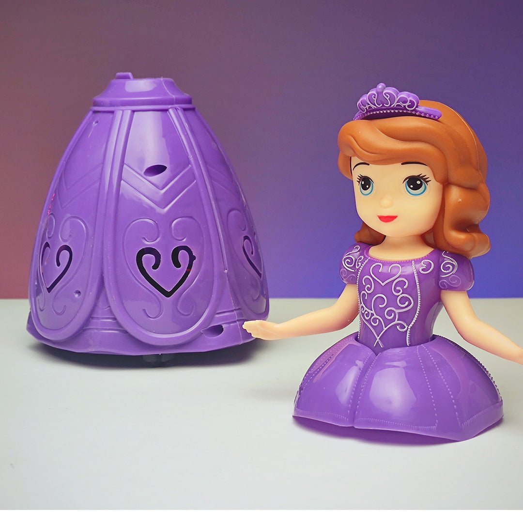 Little Electric Princess Dancing and Revolving Doll Light Projections - Tootooie