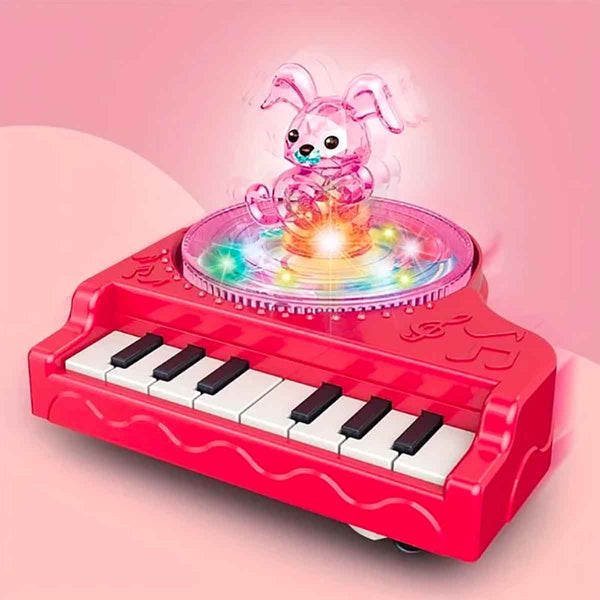 Mini Electronic Rabbit toy and musical piano for Kids - Tootooie