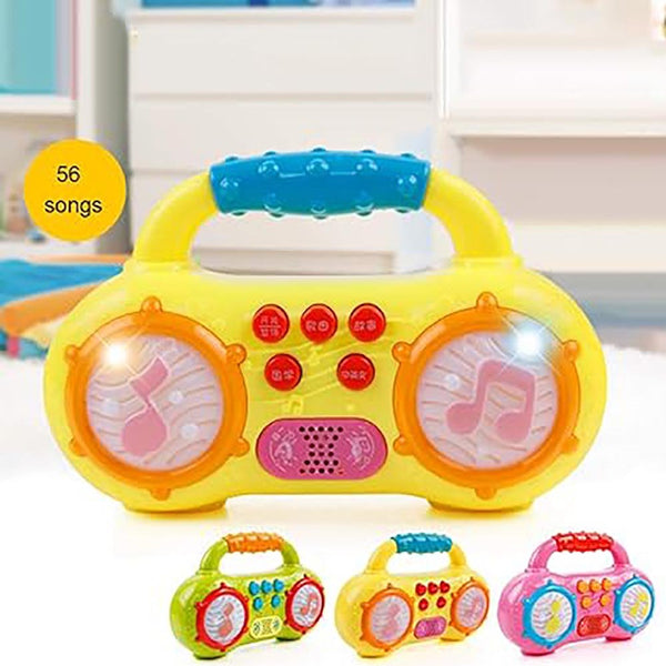 Mini Multifunction Radio Music Story Poetry with LED Light toy for Kids - Tootooie