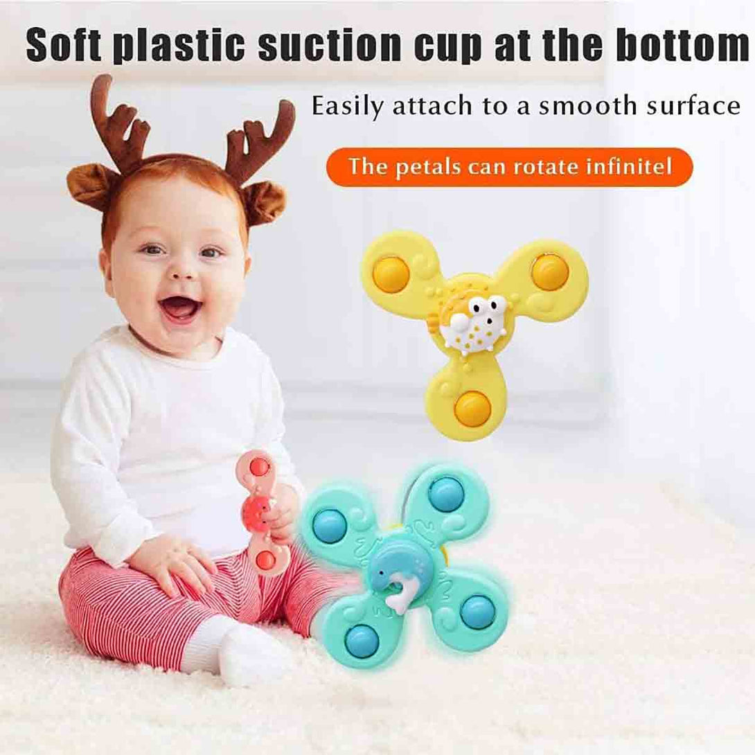 Montessori Baby Spinning Rattle Sensory Toys - Tootooie