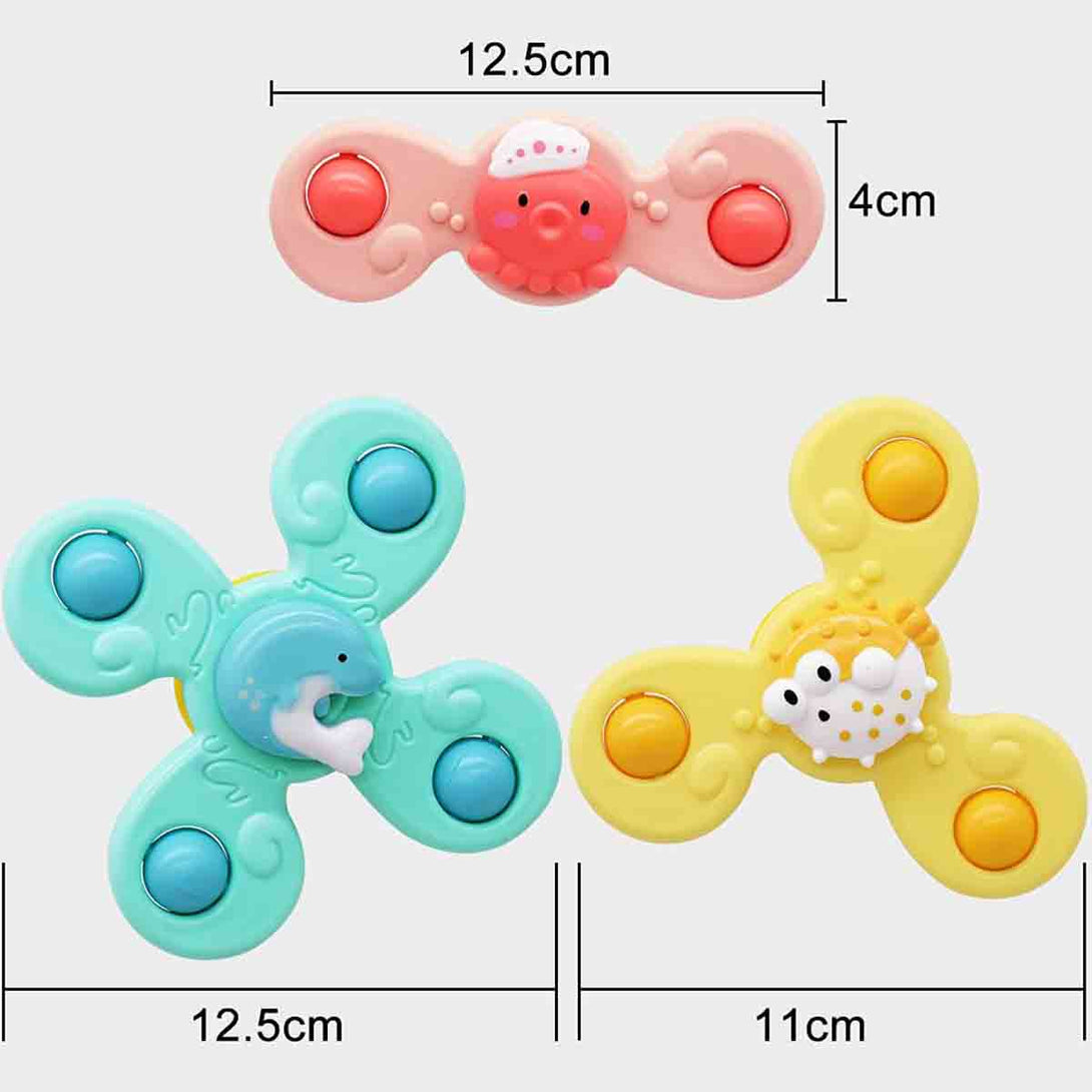 Montessori Baby Spinning Rattle Sensory Toys - Tootooie