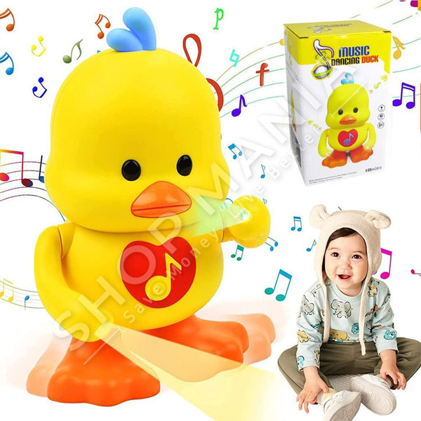 Music Dancing Duck Battery Operated Toy for Kids - Tootooie