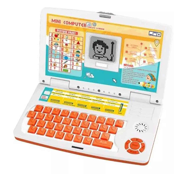 20 Function English Learning Intelligent Educational Laptop LED Screen Computer Toy for Kids - Tootooie