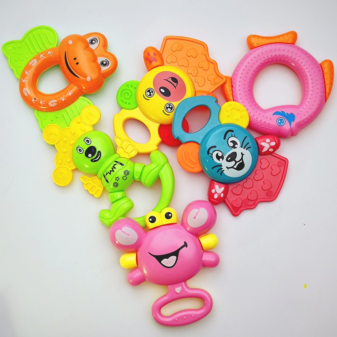 Pack of 6 TOPS Baby Rattling Toys II - Tootooie