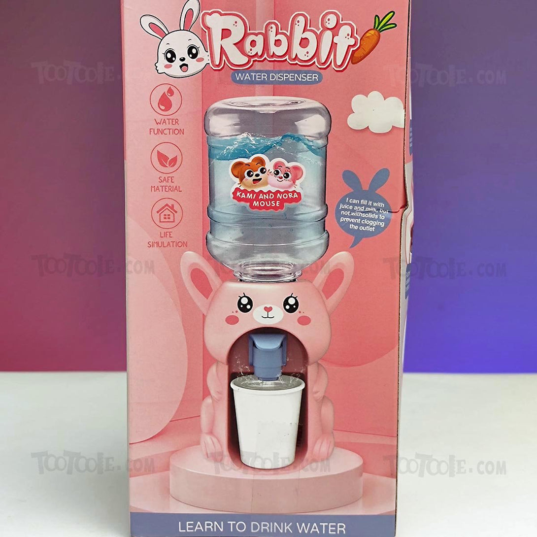 Rabbit Water Dispenser Fountain Simulation Cartoon Toy For Kids - Tootooie