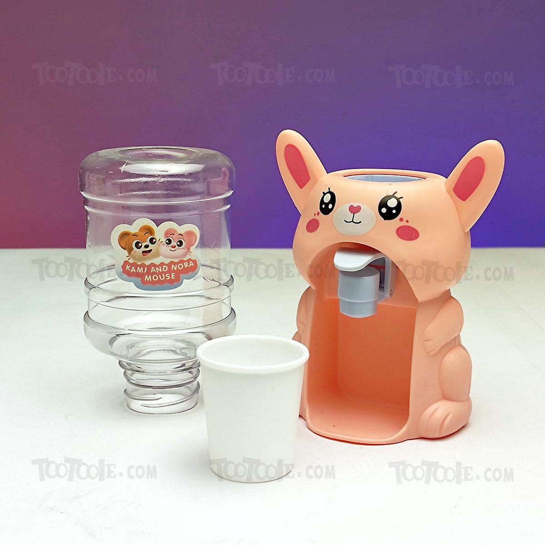 Rabbit Water Dispenser Fountain Simulation Cartoon Toy For Kids - Tootooie