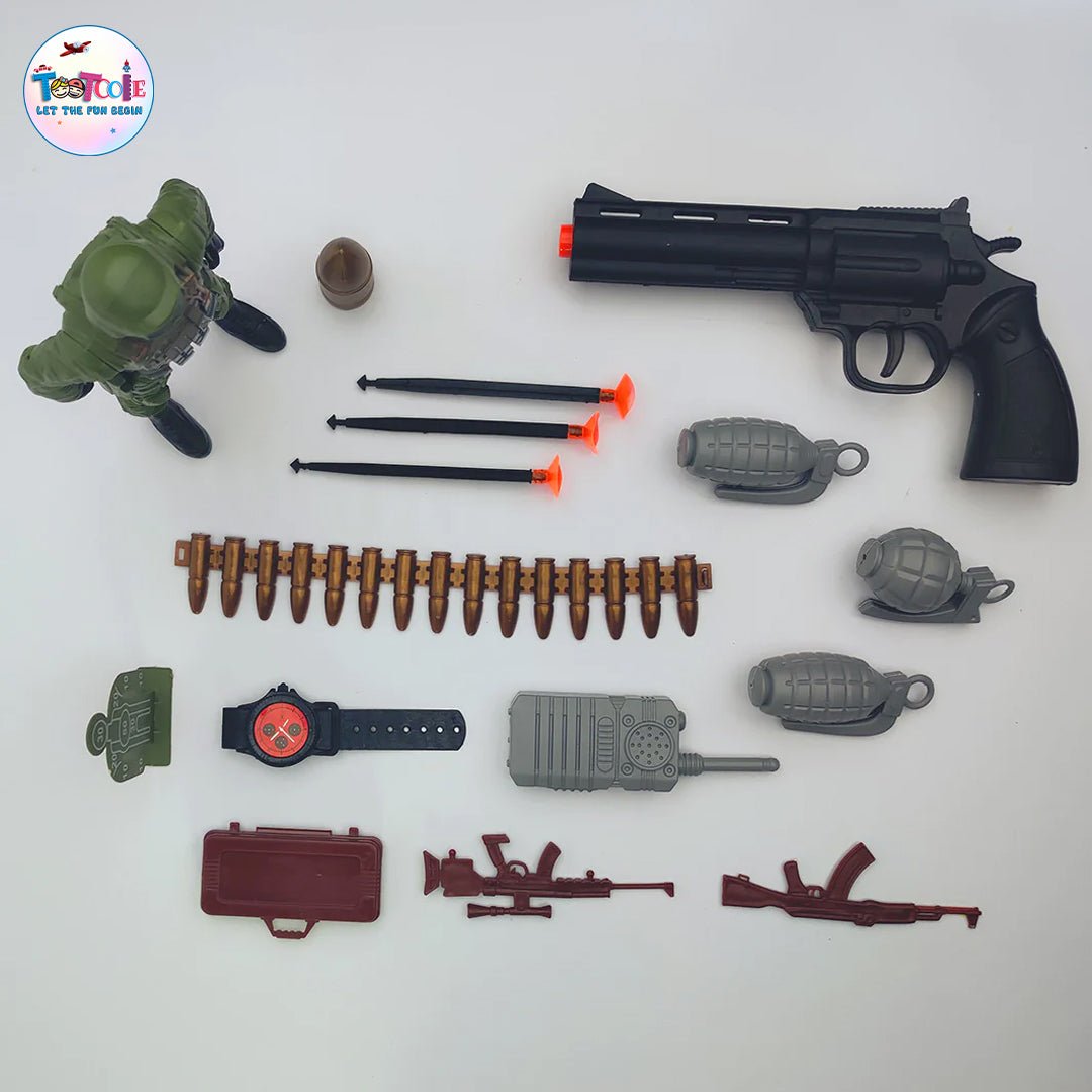 Real Hereos Special Forces Army Set with Full Equipment - Tootooie