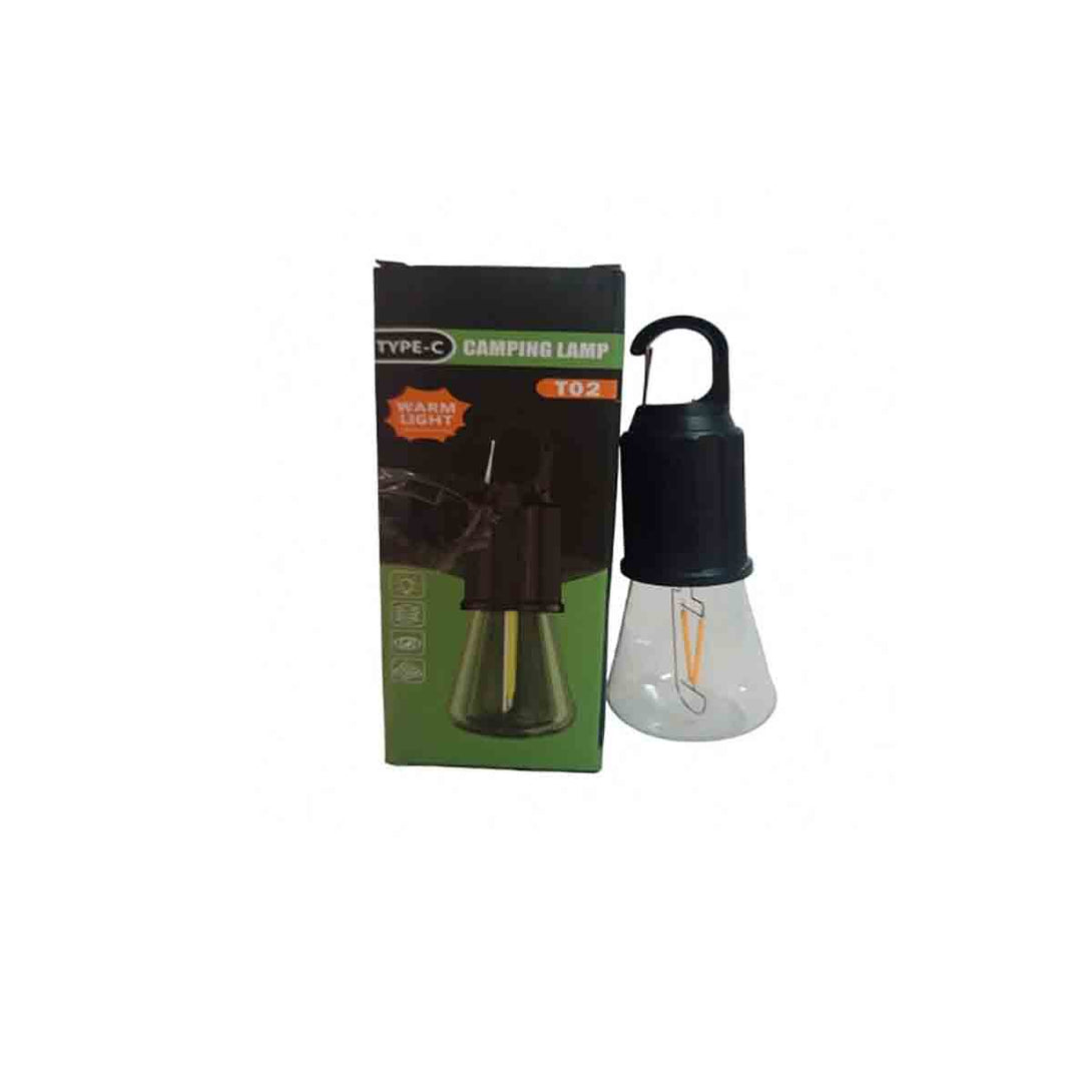 Rechargeable LED Camping Lamp Gear and Gear with Clip Hook - Tootooie