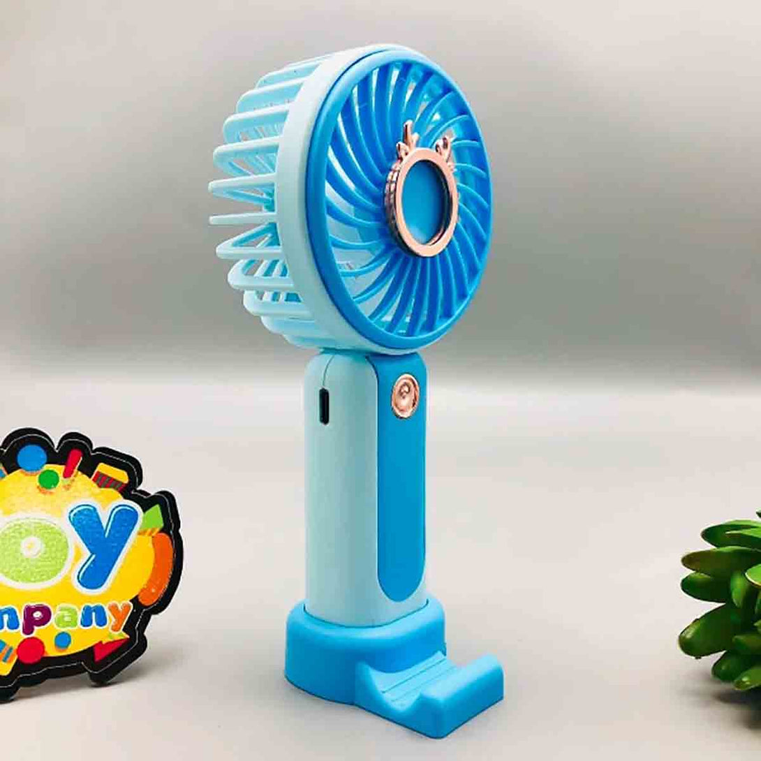 Rechargeable Mini Handheld Fan With Phone Holder - Tootooie