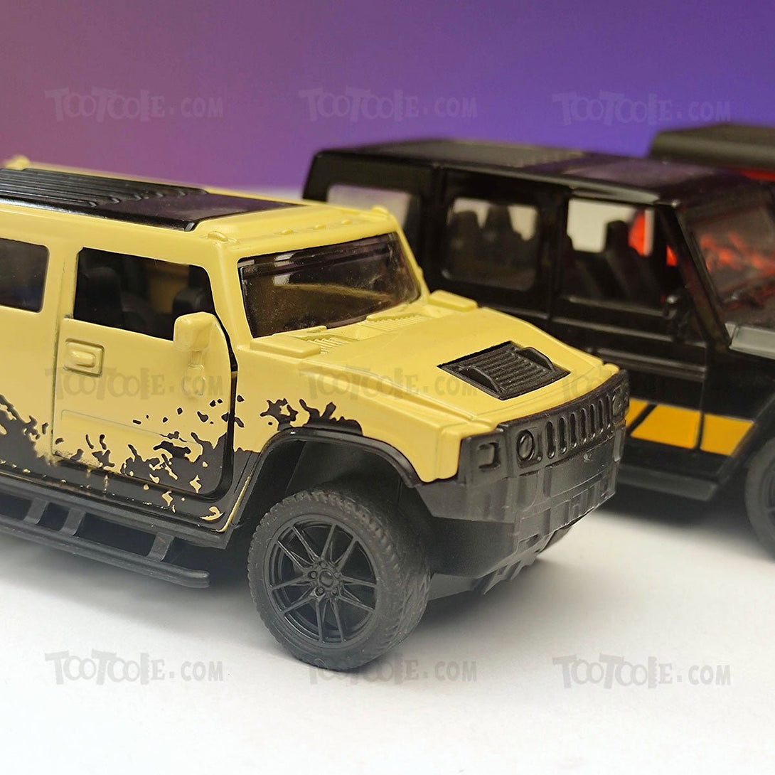 Rubocon Metal 1:64 Jeep SUV Pull Back Car Model for kids - Tootooie