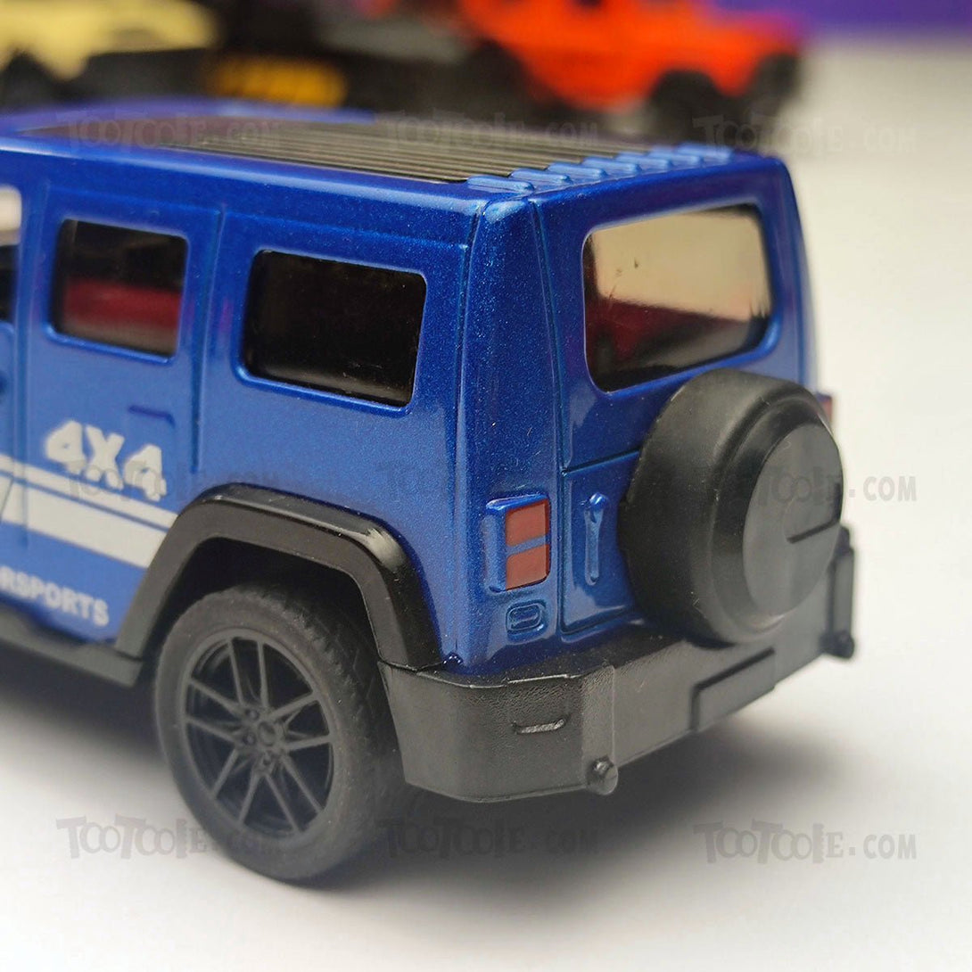 Rubocon Metal 1:64 Jeep SUV Pull Back Car Model for kids - Tootooie