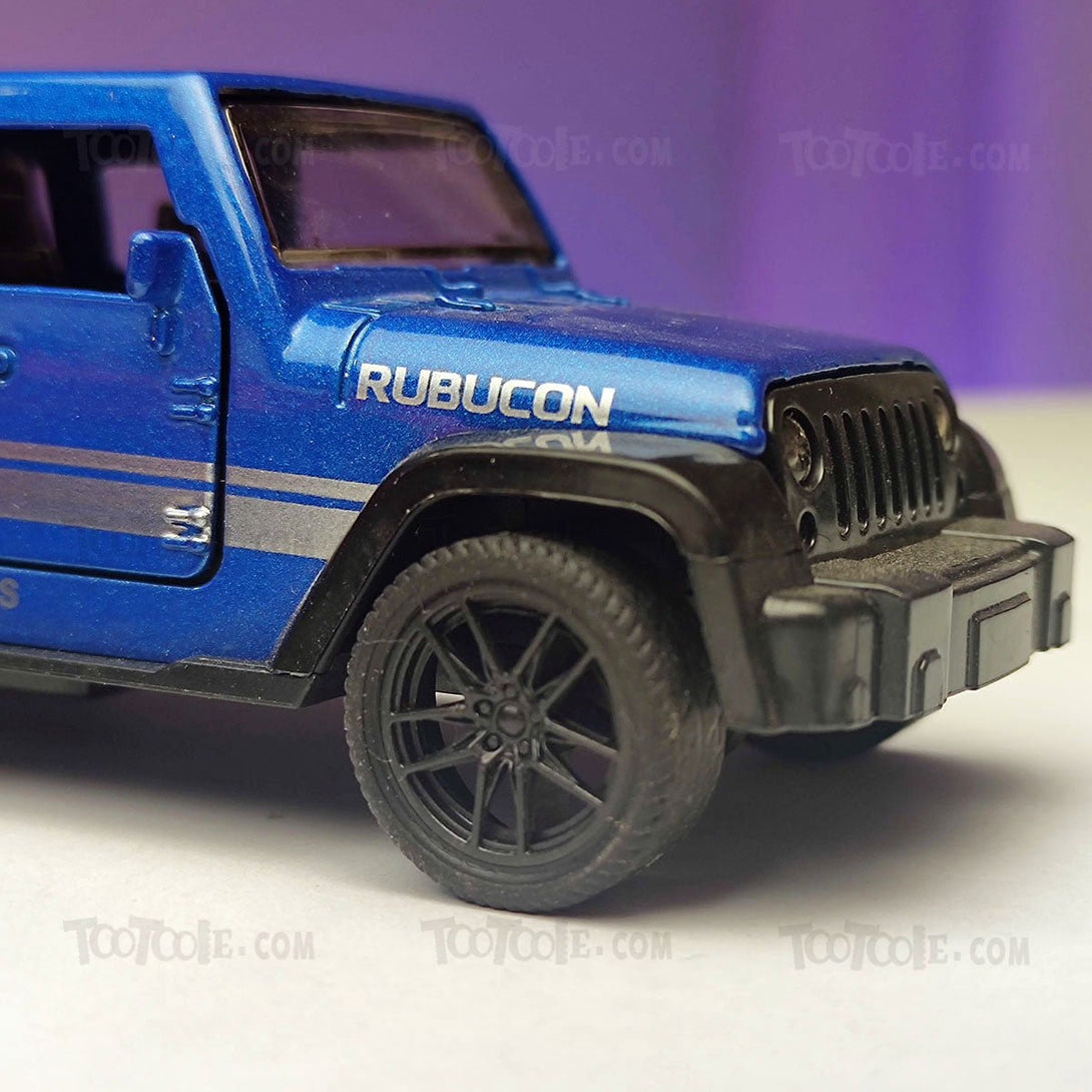 Rubocon Metal 1:64 Jeep SUV Pull Back Car Model for kids - Tootooie