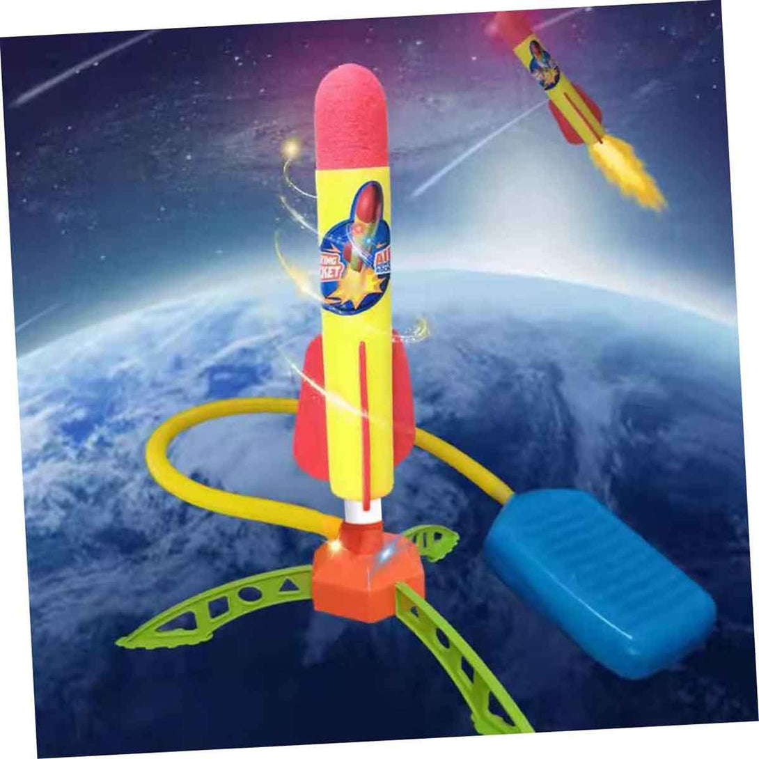 Stomp Rocket Ultra Rocket Launcher with 3 Rockets for Kids - Tootooie