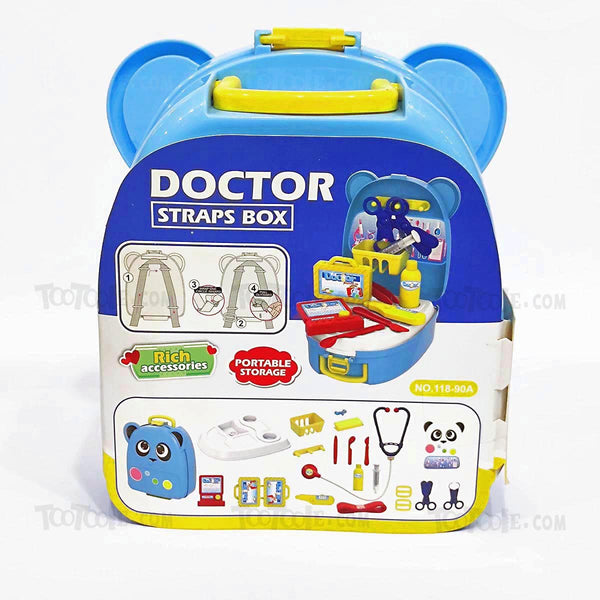 Strap Box Doctor 21 Pc Set Toy for Kids - Tootooie