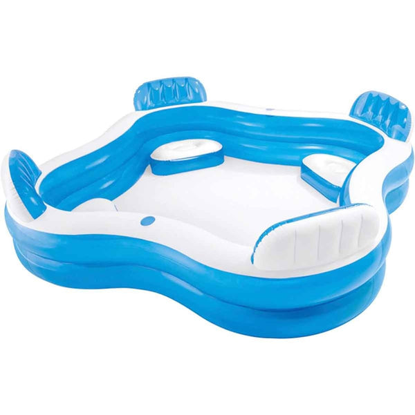 Sunsational Inflatable Swim Center Family Pool For Kids - Tootooie