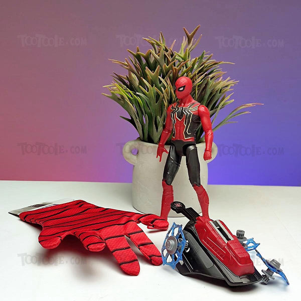 Super Shooter SpiderMan Web dart blaster Glove Toy for Kids - Tootooie