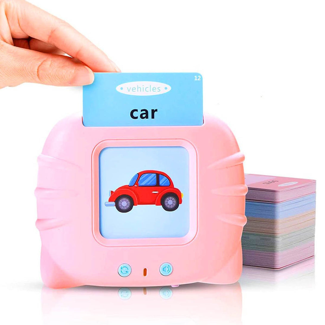 Talking Flash Cards Educational Fun Toy Early Education Learning Device | Flash Cards reader for Kids - Tootooie