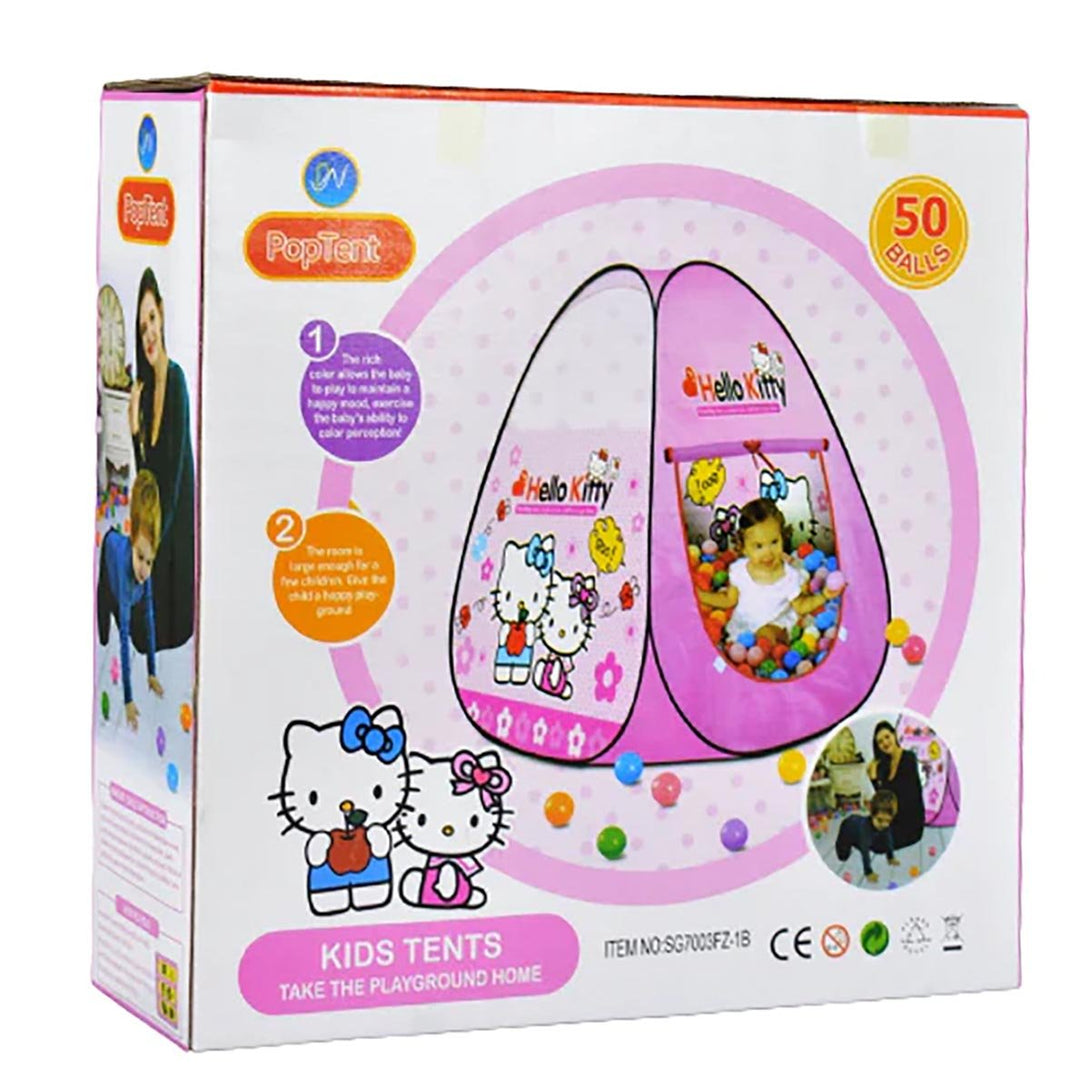 TentPop Colourful Pretend Play Tent House for Kids - Tootooie