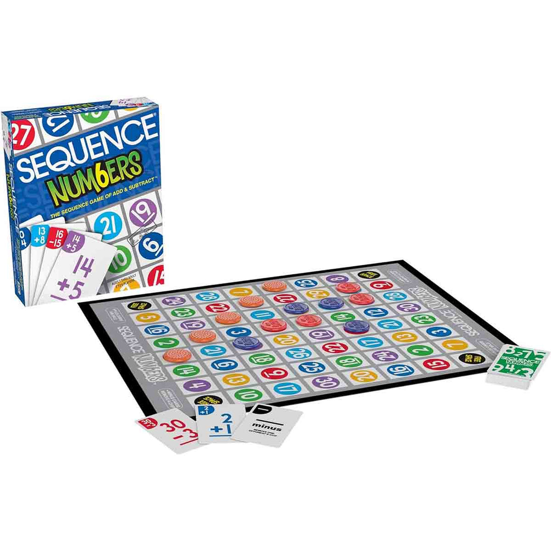 The SEQUENCE Game of Add & Subtract For Kids - Tootooie
