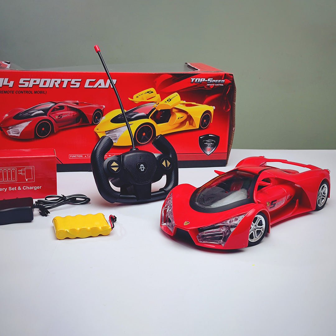 Top Speed Remote Control Red Ferrari - Tootooie