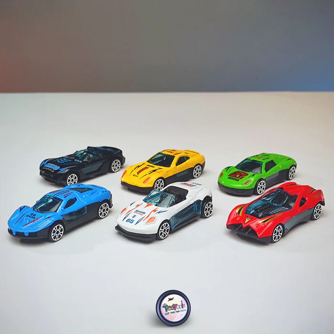 TRUCK - 6 Car Pack of Alloy Vehicles - Tootooie