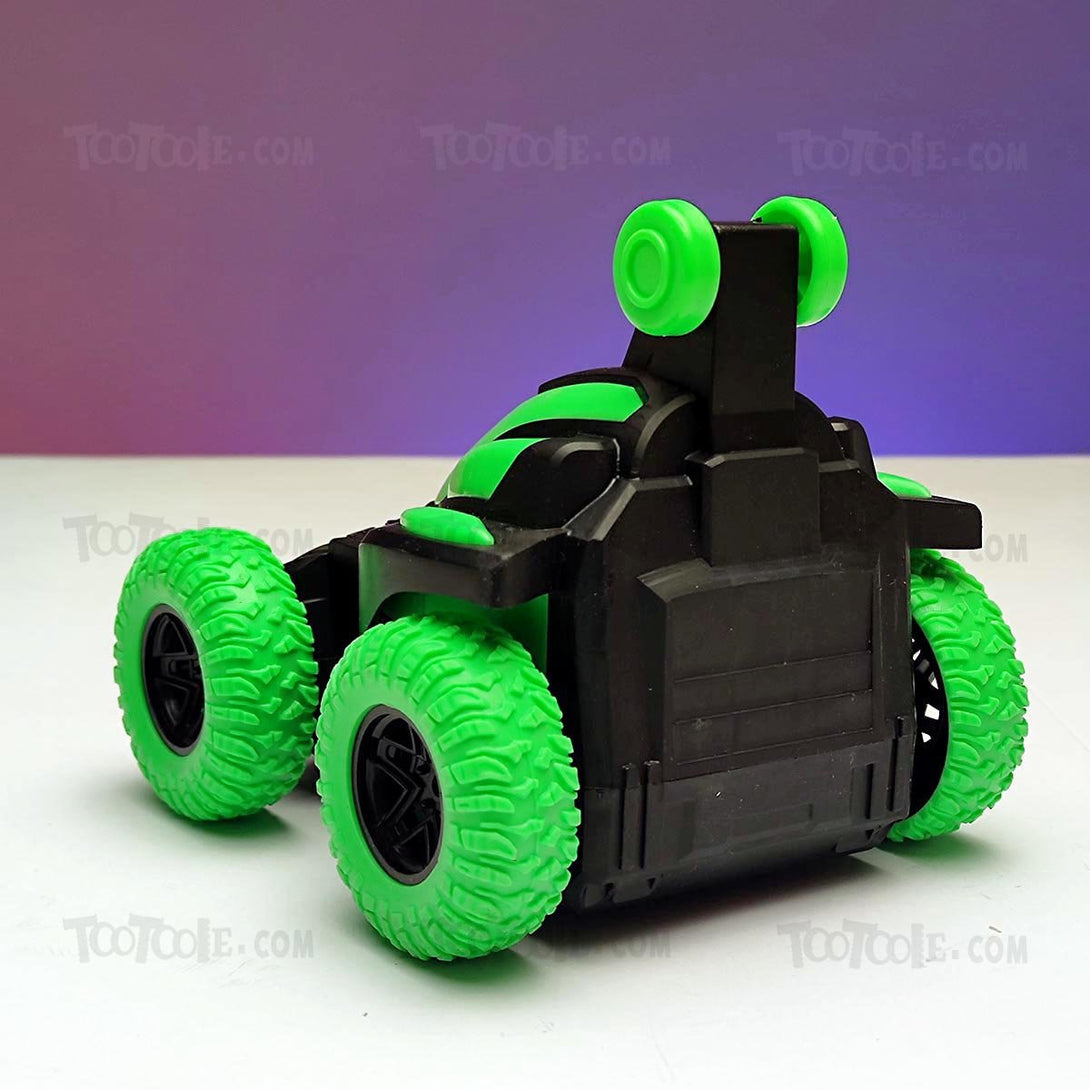 Turn Over Rolling Electric Vertical Rotation Stunt Car Toy - Tootooie