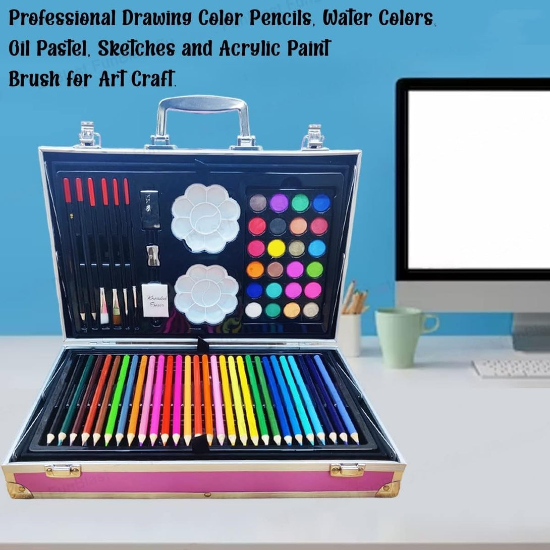 Unicorn Color Box with Multiple Coloring Kits For Kids - Tootooie