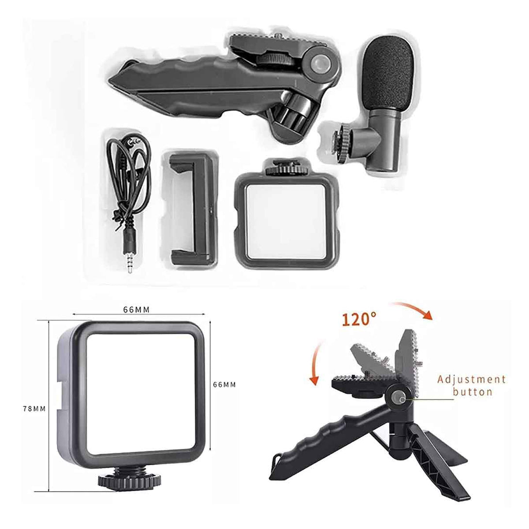 Vloggers Making Kit With Tripod Stand Video Equipment Gadgets for Film Makers Vlogs - Tootooie