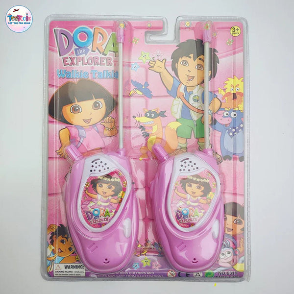 Walkie Talkie Dora the explorer Toy for Kids - Tootooie