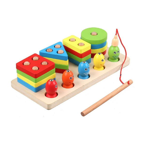 Wooden Board Puzzle Game for Kids